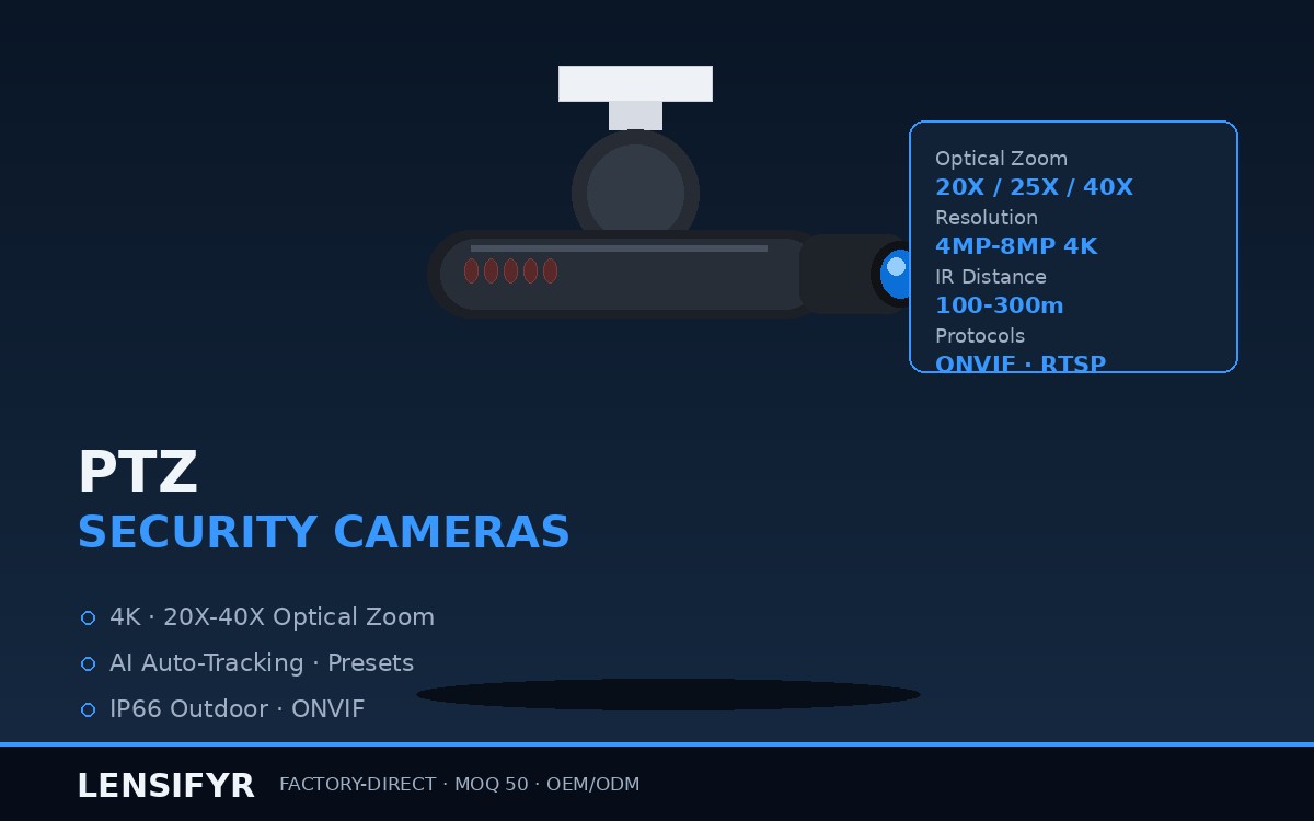 PTZ Security Cameras