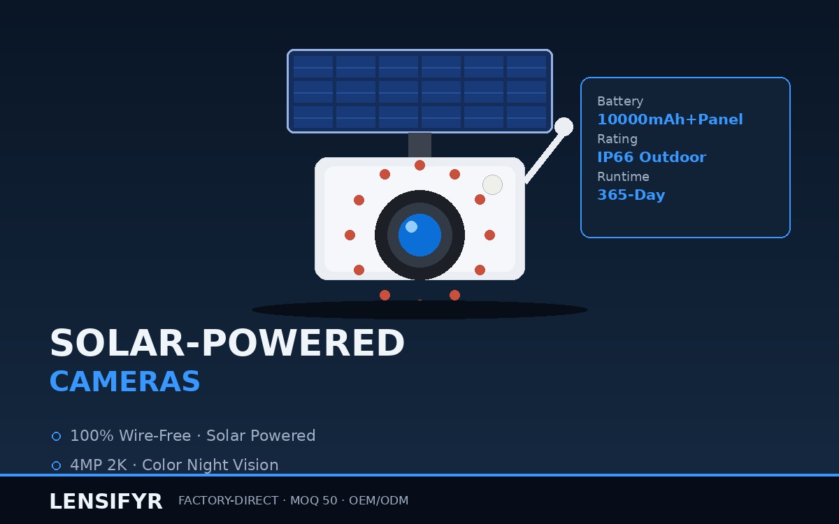 Solar Powered Security Cameras